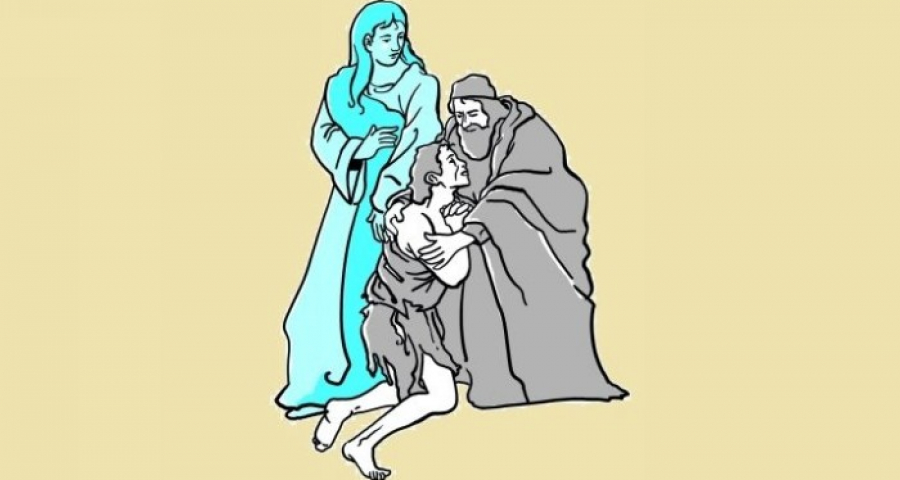 The mother of the prodigal son